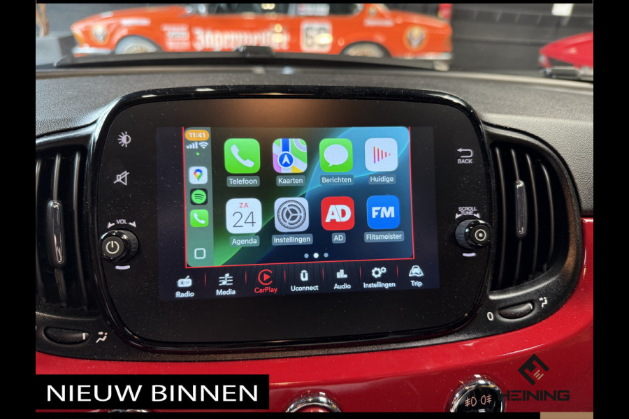 Fiat 500 1.0 Hybrid Dolcevita Finale Panorama dak, Apple Carplay, PDC. Hollandse auto met NAP