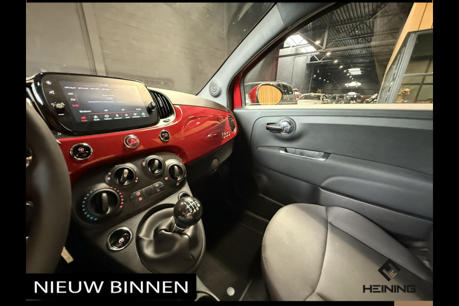 Fiat 500 1.0 Hybrid Dolcevita Finale Panorama dak, Apple Carplay, PDC. Hollandse auto met NAP