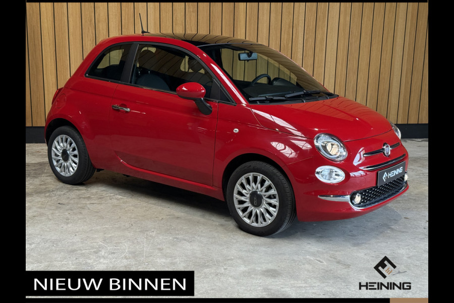 Fiat 500 1.0 Hybrid Dolcevita Finale Panorama dak, Apple Carplay, PDC. Hollandse auto met NAP