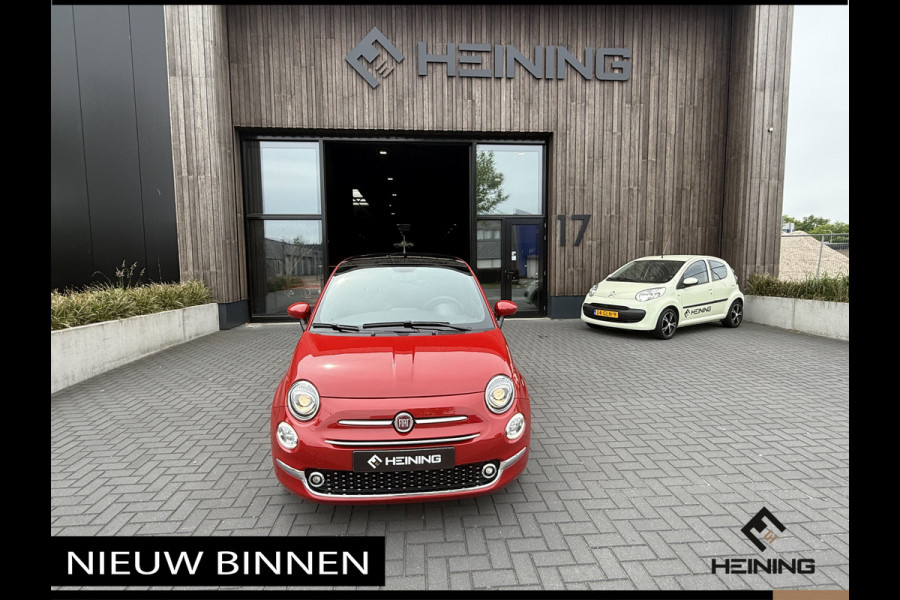 Fiat 500 1.0 Hybrid Dolcevita Finale Panorama dak, Apple Carplay, PDC. Hollandse auto met NAP