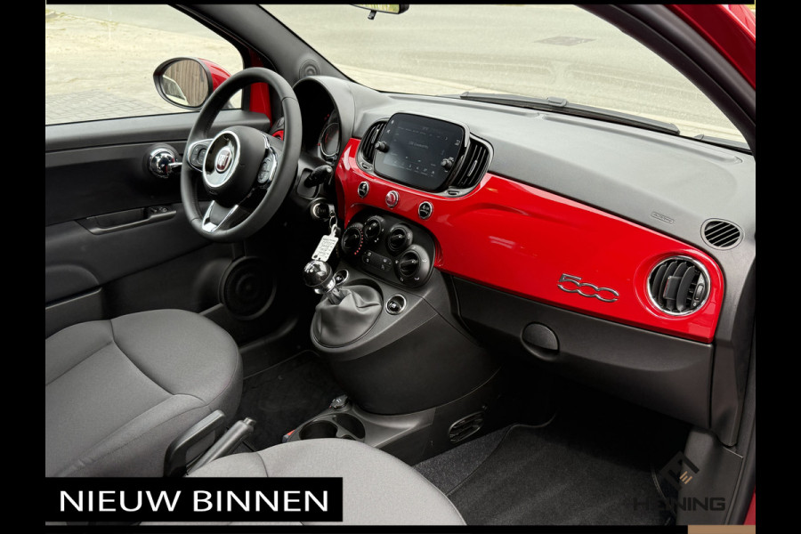 Fiat 500 1.0 Hybrid Dolcevita Finale Panorama dak, Apple Carplay, PDC. Hollandse auto met NAP