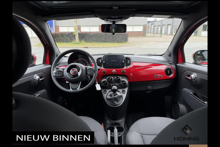 Fiat 500 1.0 Hybrid Dolcevita Finale Panorama dak, Apple Carplay, PDC. Hollandse auto met NAP