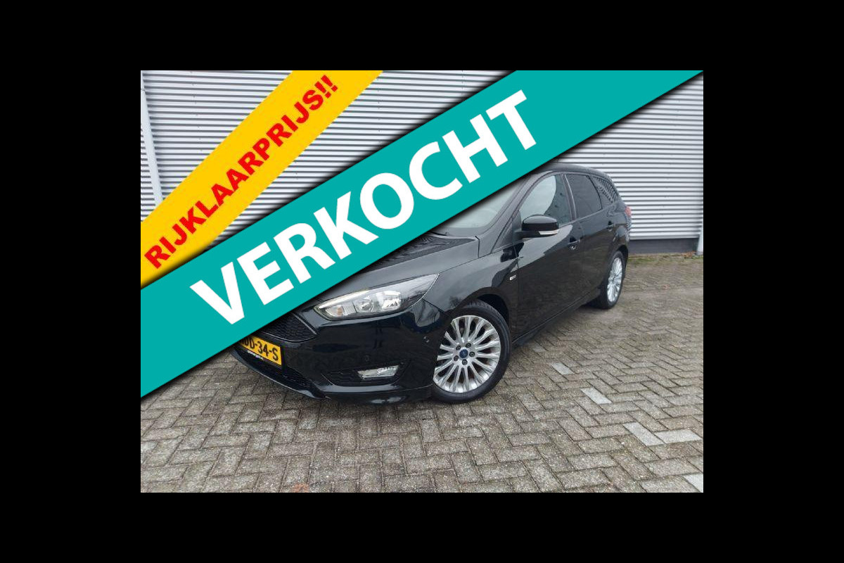 Ford Focus 1.0 ST-Line, airco,navigatie,stoel/stuurverwarming,parkeersensoren,