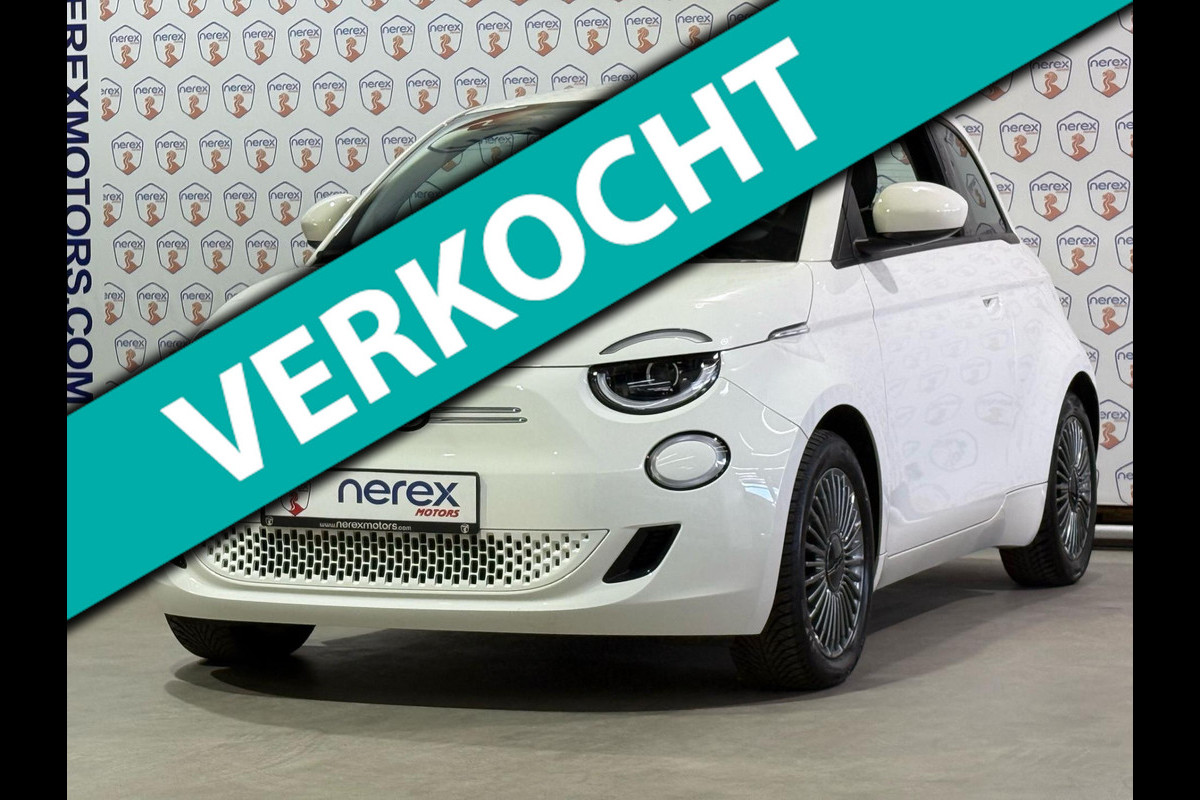 Fiat 500 Icon 42 kWh | Led | Camera | Lm velgen | Navi Fiat 500 Icon 42 kWh | Led | Camera | Lm velgen | Navi