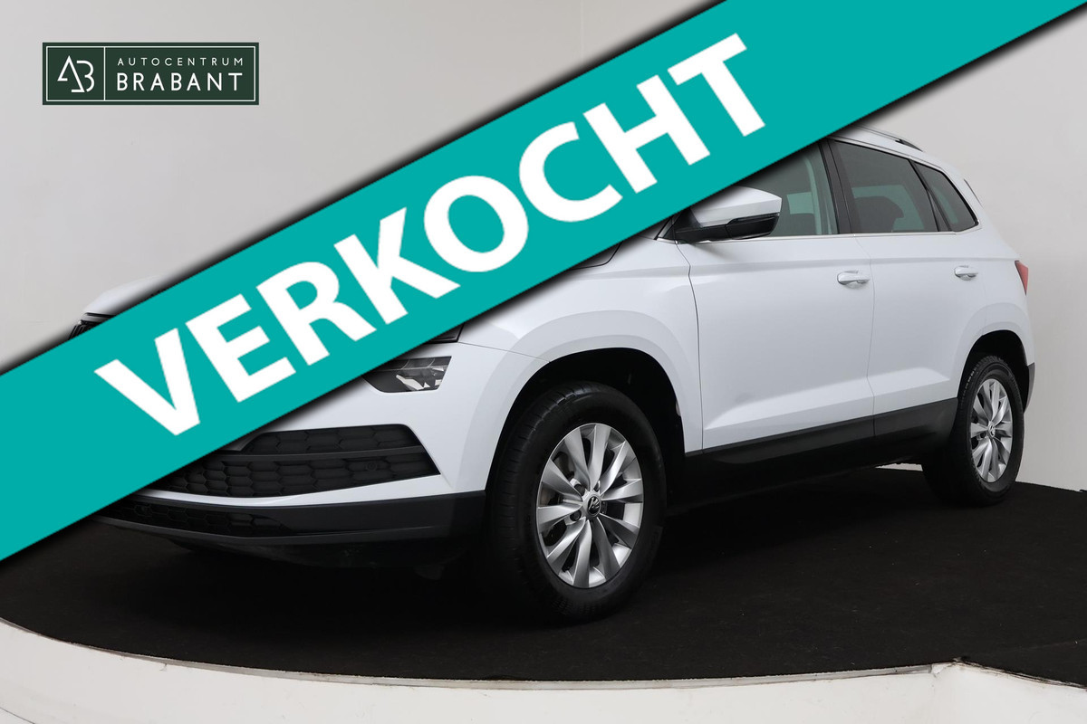 Škoda Karoq 1.0 TSI Clever Edition (PARKEERSENSOREN, CRUISE CONTROL, ACHTERUITRIJCAMERA, STOELVERWARMING, NAVIGATIE, NL-AUTO) Škoda Karoq 1.0 TSI Clever Edition (PARKEERSENSOREN, CRUISE CONTROL, ACHTERUITRIJCAMERA, STOELVERWARMING, NAVIGATIE, NL-AUTO)
