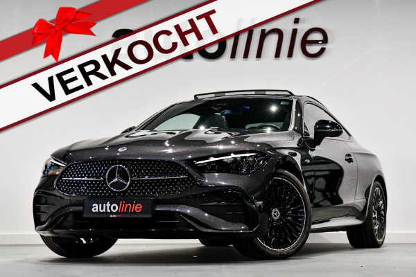 Mercedes-Benz CLE Coupé 300 e AMG Plug-in BTW. Pano, Memory, Digital, Distro+, 360, Burm, Keyless, Stuurvw, Dodeh, Sfeer, CarPlay!