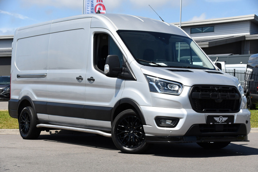 Ford Transit 350 2.0 TDCI L3H2 Limited PB Edition Adaptieve Cruise, 360 Camera, Carplay, 2 x Schuifdeur, Automaat, Xenon, Automaat, Uniek!