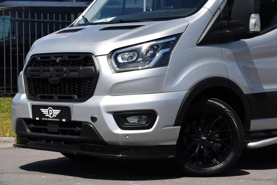 Ford Transit 350 2.0 TDCI L3H2 Limited PB Edition Adaptieve Cruise, 360 Camera, Carplay, 2 x Schuifdeur, Automaat, Xenon, Automaat, Uniek!