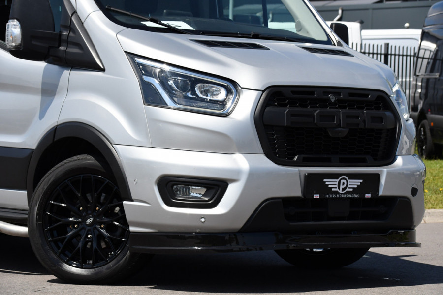 Ford Transit 350 2.0 TDCI L3H2 Limited PB Edition Adaptieve Cruise, 360 Camera, Carplay, 2 x Schuifdeur, Automaat, Xenon, Automaat, Uniek!