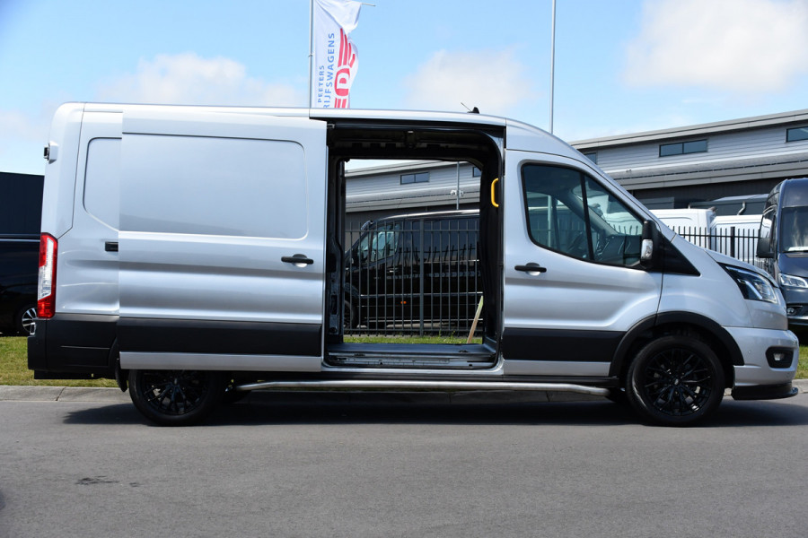 Ford Transit 350 2.0 TDCI L3H2 Limited PB Edition Adaptieve Cruise, 360 Camera, Carplay, 2 x Schuifdeur, Automaat, Xenon, Automaat, Uniek!