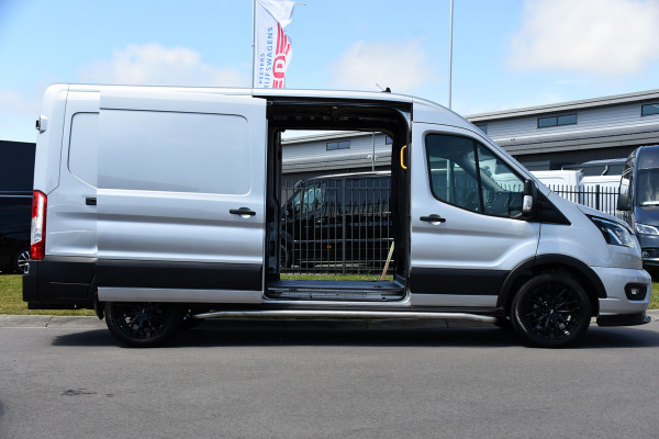 Ford Transit 350 2.0 TDCI L3H2 Limited PB Edition Adaptieve Cruise, 360 Camera, Carplay, 2 x Schuifdeur, Automaat, Xenon, Automaat, Uniek!