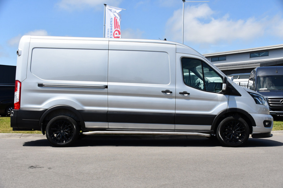 Ford Transit 350 2.0 TDCI L3H2 Limited PB Edition Adaptieve Cruise, 360 Camera, Carplay, 2 x Schuifdeur, Automaat, Xenon, Automaat, Uniek!