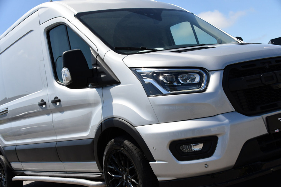 Ford Transit 350 2.0 TDCI L3H2 Limited PB Edition Adaptieve Cruise, 360 Camera, Carplay, 2 x Schuifdeur, Automaat, Xenon, Automaat, Uniek!