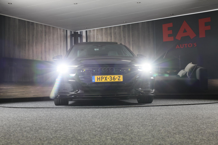 Audi A6 Avant 55 TFSI e Quattro S6 Look / Head Up / Memory / Leder / Elek Stoelen / Acc / F1 / Lane Assist / Open Pano / Pdc / 20