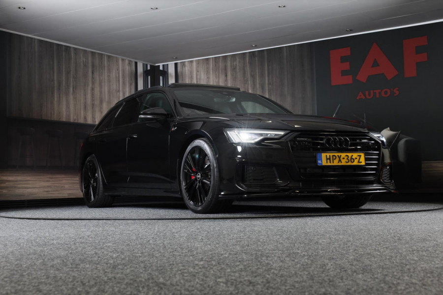 Audi A6 Avant 55 TFSI e Quattro S6 Look / Head Up / Memory / Leder / Elek Stoelen / Acc / F1 / Lane Assist / Open Pano / Pdc / 20