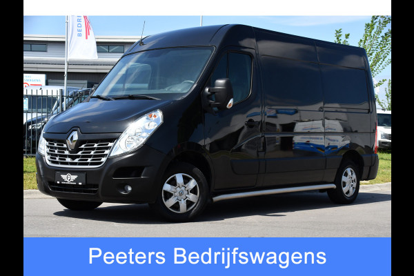 Renault Master T35 2.3 dCi L2H2 Black Edition Cruise, NAVI, Sensoren, Multimedia, Clima, Trekhaak, Airco, 145PK, Uniek!