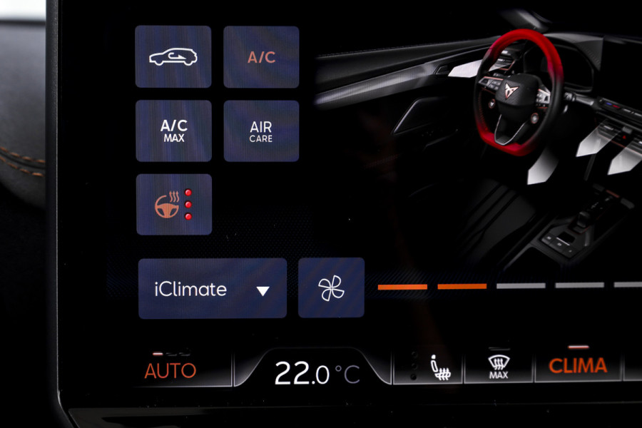 CUPRA Formentor 1.5 TSI 272 PK e-Hybrid VZ Performance - Automaat | Dig. Cockpit | Adapt. Cruise | Stoel-+Stuurverw. | Elek. stoel met geheugen | PDC | Camera | NAV + App. Connect | ECC | LM 19" Sandstorm Copper |