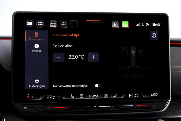 CUPRA Formentor 1.5 TSI 272 PK e-Hybrid VZ Performance - Automaat | Dig. Cockpit | Adapt. Cruise | Stoel-+Stuurverw. | Elek. stoel met geheugen | PDC | Camera | NAV + App. Connect | ECC | LM 19" Sandstorm Copper |