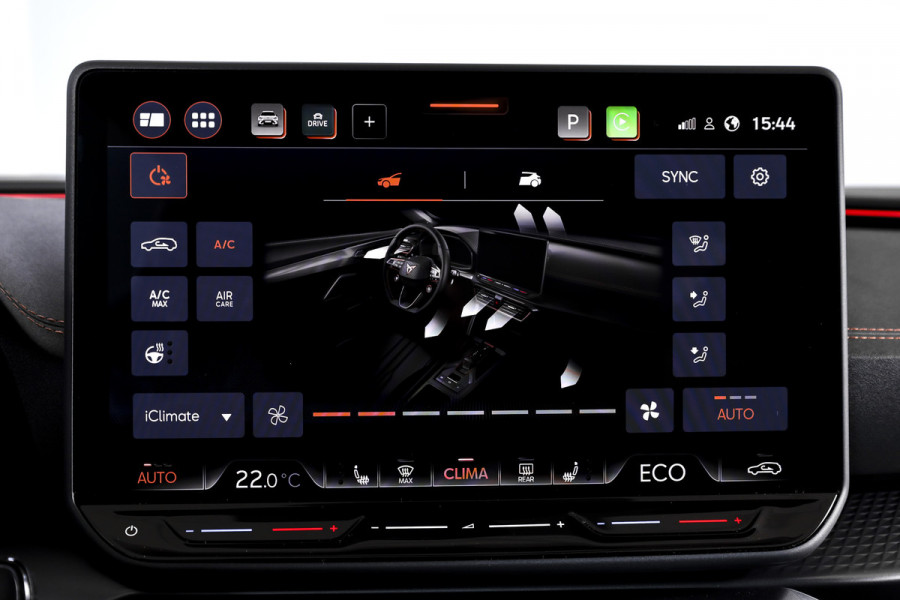 CUPRA Formentor 1.5 TSI 272 PK e-Hybrid VZ Performance - Automaat | Dig. Cockpit | Adapt. Cruise | Stoel-+Stuurverw. | Elek. stoel met geheugen | PDC | Camera | NAV + App. Connect | ECC | LM 19" Sandstorm Copper |