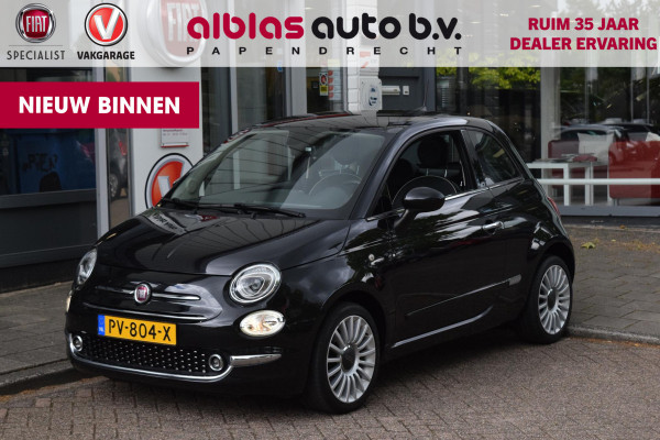 Fiat 500 80pk Lounge|Nav|Clima|Cruise|Pano|PDC