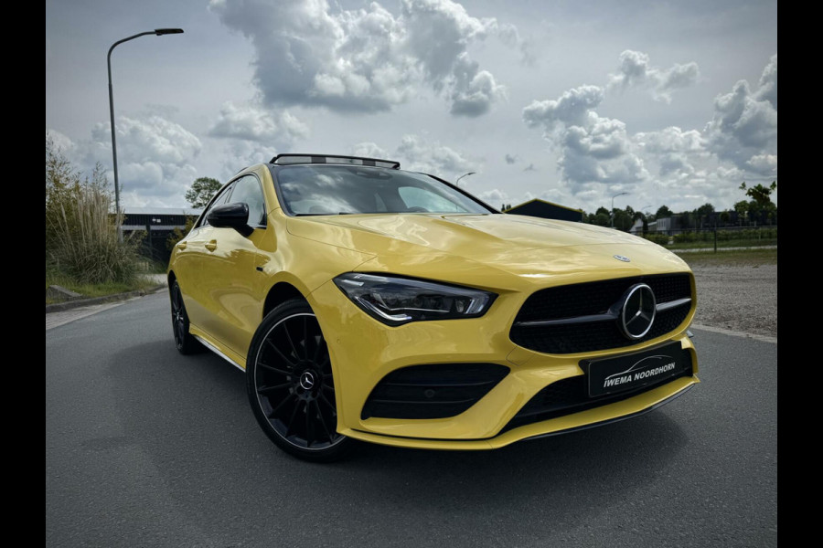 Mercedes-Benz CLA-Klasse 250 e AMG CLA250e Coupe Panoramadak|Burmester®|Camera 360°|Sfeerverlichting|Head-up|Multibeam LED|Night pakket