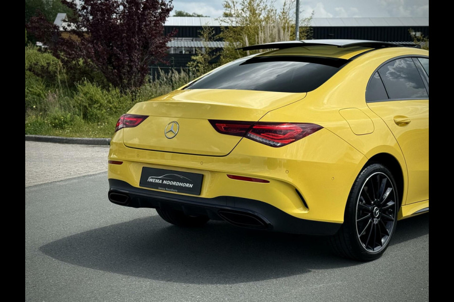 Mercedes-Benz CLA-Klasse 250 e AMG CLA250e Coupe Panoramadak|Burmester®|Camera 360°|Sfeerverlichting|Head-up|Multibeam LED|Night pakket