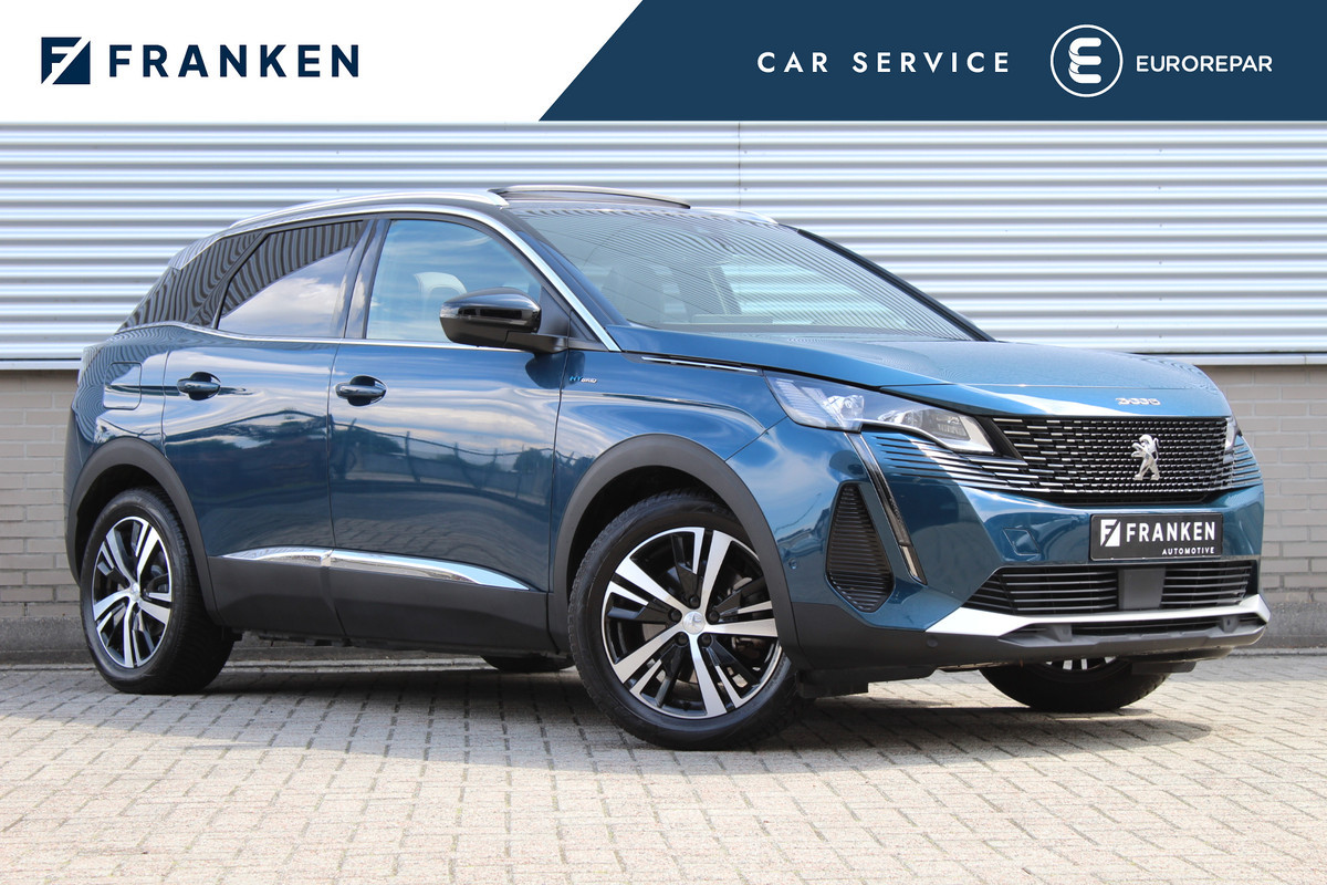Peugeot 3008 1.6 HYbrid 225 GT | Panoramadak | Adaptieve Cruise | BLIS | Led | Navigatie