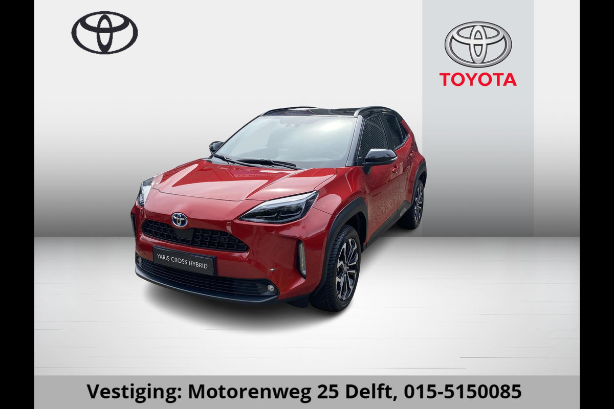 Toyota Yaris Cross 1.5 HYBRID DYNAMIC LUXERY LINE BI-TONE NAVI.ZEER COMPLEET. GARANTIE TOT 2033! Toyota Yaris Cross 1.5 HYBRID DYNAMIC LUXERY LINE BI-TONE NAVI.ZEER COMPLEET. GARANTIE TOT 2033!
