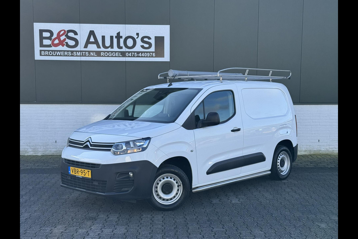 Citroën Berlingo 1.6 BlueHDI Club Airco Cruise Carplay Trekhaak Imperiaal Pdc Citroën Berlingo 1.6 BlueHDI Club Airco Cruise Carplay Trekhaak Imperiaal Pdc
