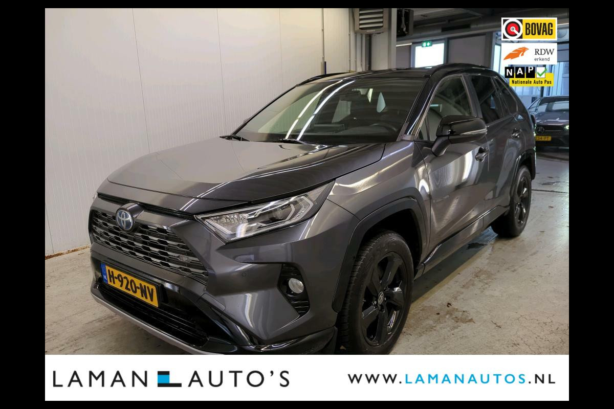 Toyota RAV4 2.5 Hybrid 218pk Bi-Tone | Trekhaak JBL CarPlay Halfleder ECC Nav 18" LMV ACC Camera Metallic | Hybrid Voorschoten