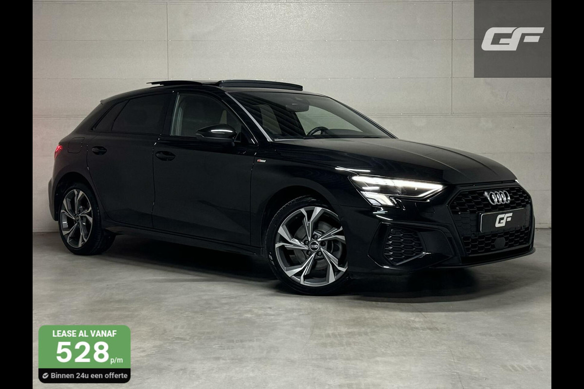 Audi A3 Sportback 40 TFSI e Black Edition S-line Pano Sfeer Audi A3 Sportback 40 TFSI e Black Edition S-line Pano Sfeer