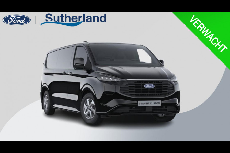 Ford Transit Custom 320 2.5 PHEV L2H1 Limited 233pk | Driver Assistance pack Premium | Wegklapbare Trekhaak | Verwarmd Stuurwiel | 17 inch Licht metalen Velgen | B&O Speakers