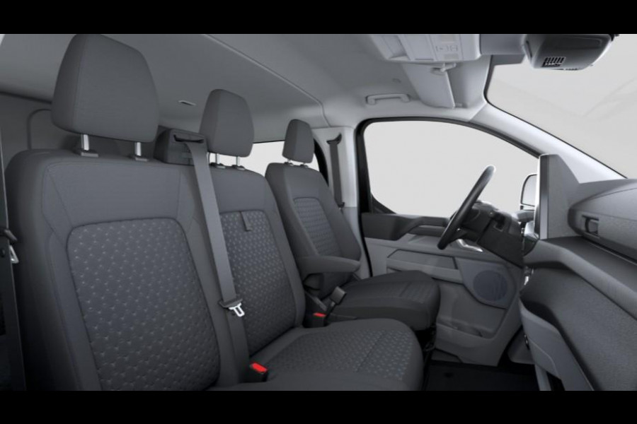 Ford Transit Custom 320 2.5 PHEV L2H1 Limited DC 233pk | Dubbele zijschuifdeur | 12-weg verstel- en verwarmbare AGR Stoelen | Inklapbare trekhaak | 17 inch lichtmetalen velgen | Driver Assistance Pack Premium  | Verwarmbaar stuurwiel | Bekleding zijwand en achterdeuren (volledig),