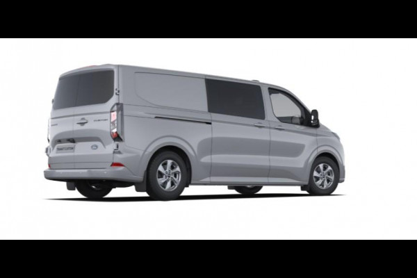 Ford Transit Custom 320 2.5 PHEV L2H1 Limited DC 233pk | Dubbele zijschuifdeur | 12-weg verstel- en verwarmbare AGR Stoelen | Inklapbare trekhaak | 17 inch lichtmetalen velgen | Driver Assistance Pack Premium  | Verwarmbaar stuurwiel | Bekleding zijwand en achterdeuren (volledig),