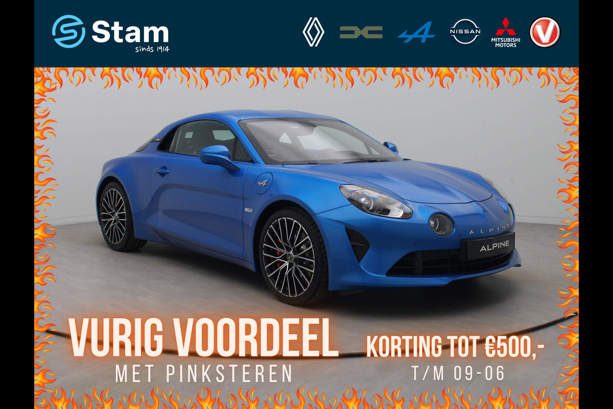 ALPINE A110 300pk Turbo GT Camera | Climate | Leder | Stoelverwarming | 18" Velgen ALPINE A110 300pk Turbo GT Camera | Climate | Leder | Stoelverwarming | 18" Velgen