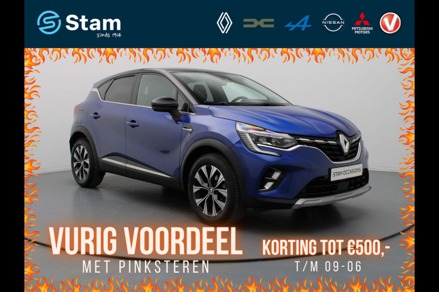 Renault Captur TCe 90pk techno Camera | Cruise | Climate | Parkeersens. v+a | Navi