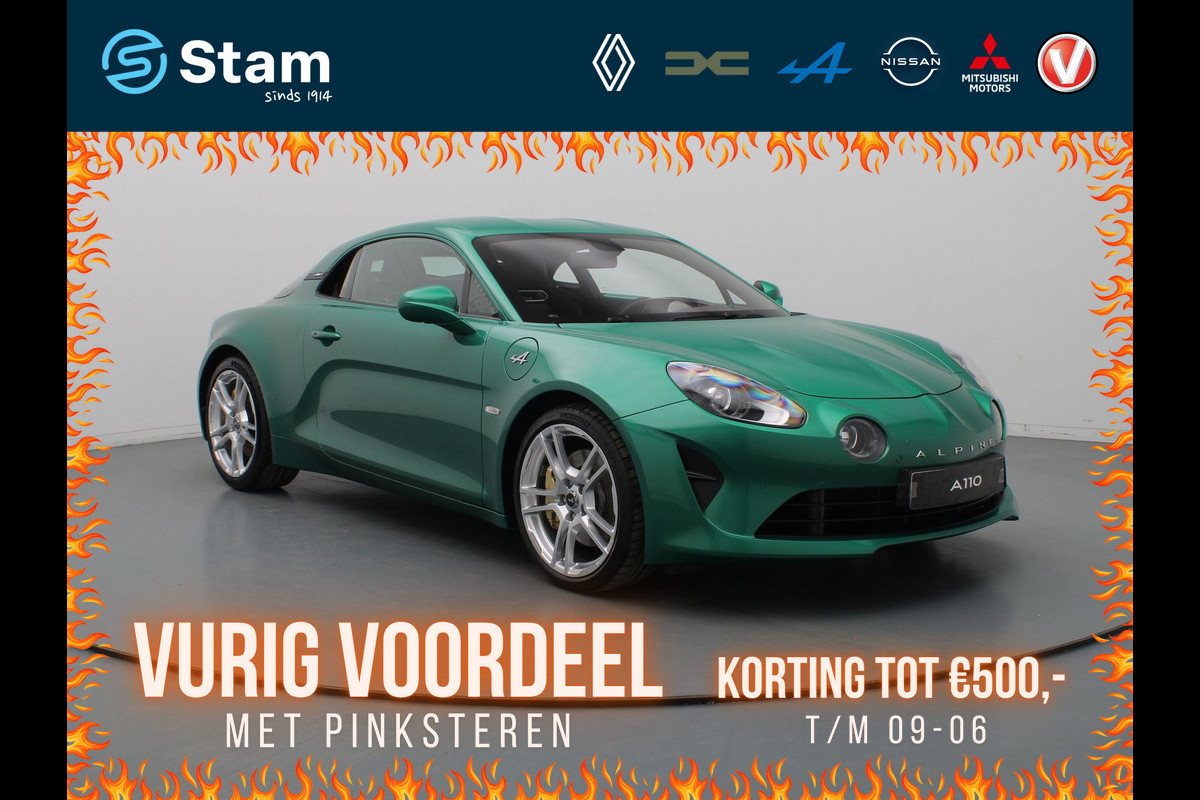ALPINE A110 252pk Turbo Légende #18 van 110 FOCAL | Camera | Climate | Cruise | Navi | Parkeersens. v+a ALPINE A110 252pk Turbo Légende #18 van 110 FOCAL | Camera | Climate | Cruise | Navi | Parkeersens. v+a