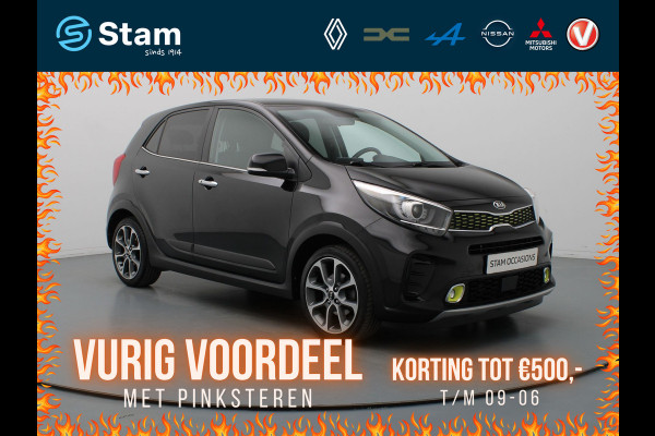 Kia Picanto 1.0 T-GDI X-Line Camera | Climate | Cruise | Navi | Parksens. achter | Stoelverw.