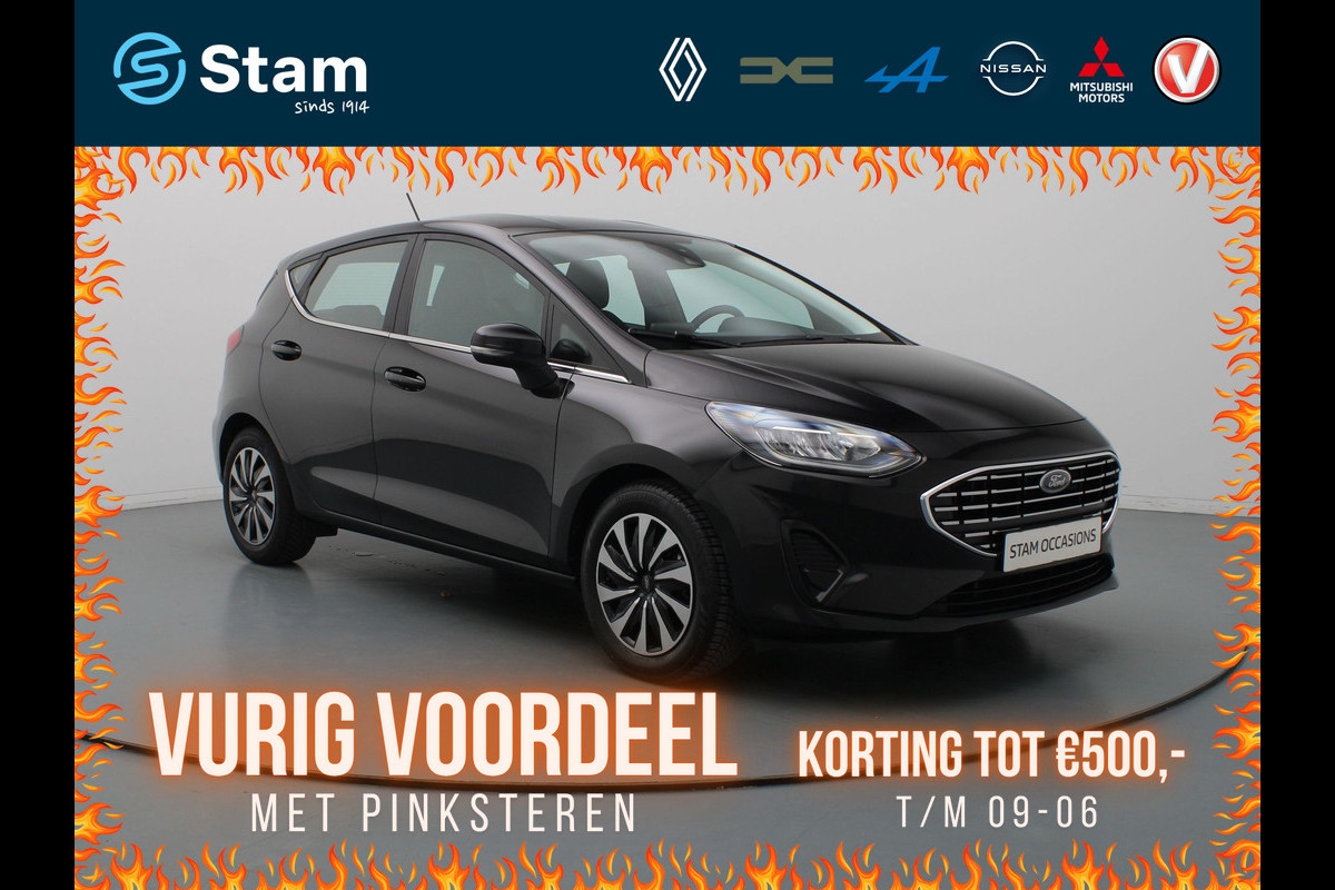 Ford Fiesta 1.0 EcoBoost Hybrid Titanium Cruise | Climate | Carplay | Parkeersens. achter Ford Fiesta 1.0 EcoBoost Hybrid Titanium Cruise | Climate | Carplay | Parkeersens. achter