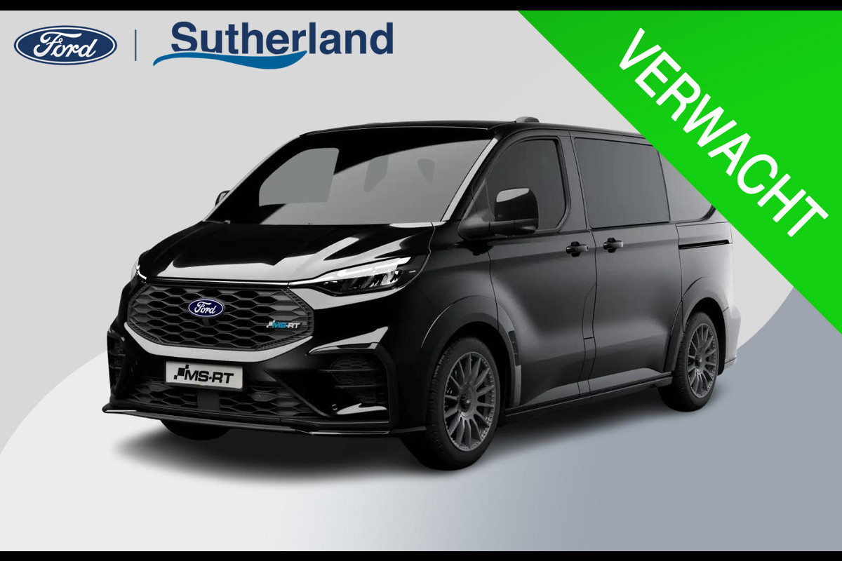 Ford Transit Custom 320 2.5 PHEV L2H1 MS-RT DC 233pk | Dubbele zijschuifdeur | Inklapbare trekhaak | Navigatie systeem | Adaptieve LED koplampen met verblindingsvrij grootlicht | Bekleding zijwand en achterdeuren (volledig)