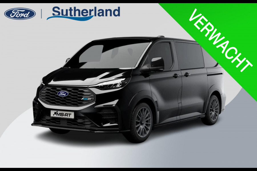 Ford Transit Custom 320 2.5 PHEV L2H1 MS-RT DC 233pk | Dubbele zijschuifdeur | Inklapbare trekhaak | Navigatie systeem | Adaptieve LED koplampen met verblindingsvrij grootlicht | Bekleding zijwand en achterdeuren (volledig)