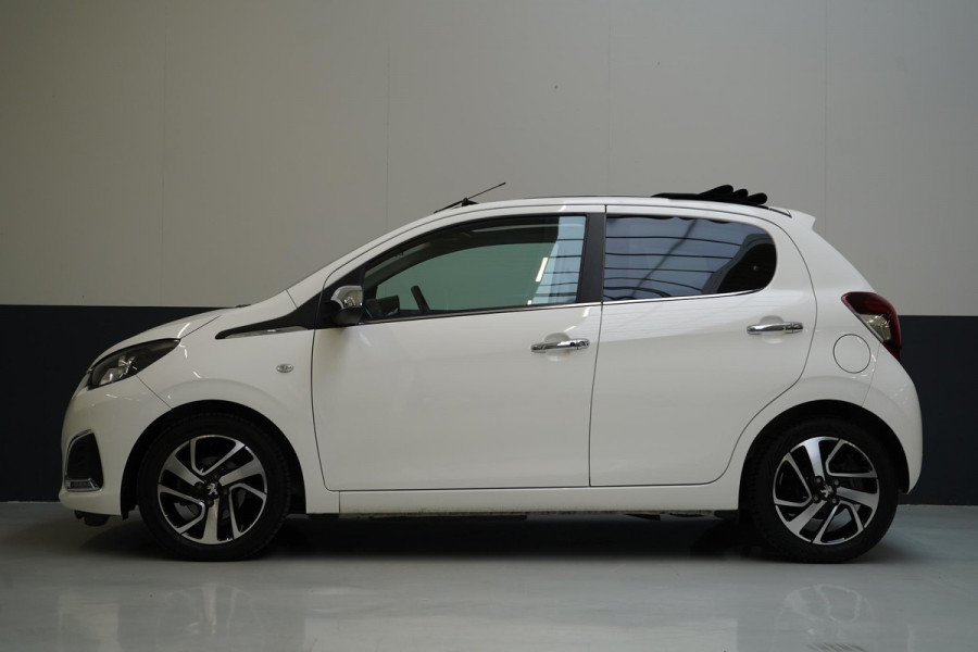 Peugeot 108 1.0 e-VTi 5-drs Allure TOP! | Cabrio | ECC | Vouwdak | Bluetooth | Achteruitrijcamera | Leder | Stoelverwarming | Zuinig!
