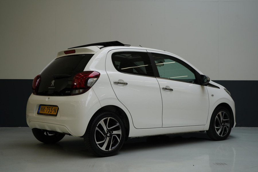 Peugeot 108 1.0 e-VTi 5-drs Allure TOP! | Cabrio | ECC | Vouwdak | Bluetooth | Achteruitrijcamera | Leder | Stoelverwarming | Zuinig!