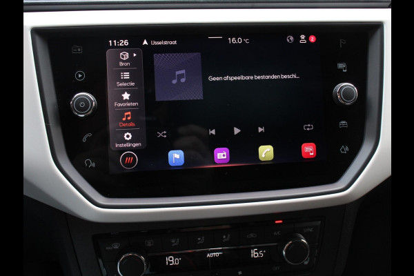 Seat Ibiza 1.0 TSI 115 pk Xcellence Automaat Climate control Cruise control LED Voorstoelen verwarmd Parkeersensoren Apple Carplay/ Andoid Auto