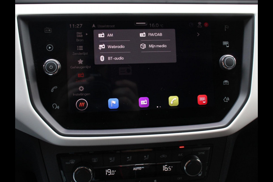 Seat Ibiza 1.0 TSI 115 pk Xcellence Automaat Climate control Cruise control LED Voorstoelen verwarmd Parkeersensoren Apple Carplay/ Andoid Auto