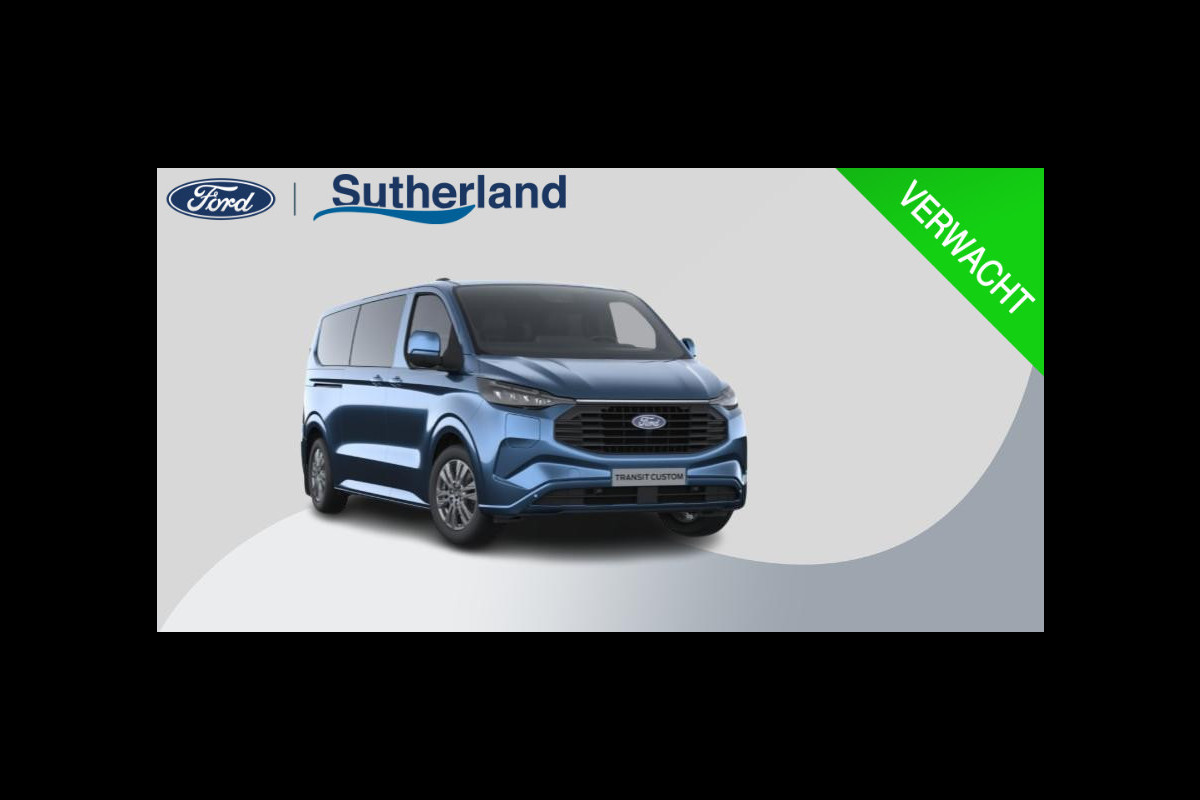 Ford Transit Custom 340 2.5 PHEV L2H1 Limited 233pk | Incl. BTW/BPM | Kombi | Dubbele zijschuifdeur | Privacy Glass | Inklapbare trekhaak | 17 inch lichtmetalen velgen | Driver Assistance Pack Premium | Verwarmbaar stuurwiel Ford Transit Custom 340 2.5 PHEV L2H1 Limited 233pk | Incl. BTW/BPM | Kombi | Dubbele zijschuifdeur | Privacy Glass | Inklapbare trekhaak | 17 inch lichtmetalen velgen | Driver Assistance Pack Premium | Verwarmbaar stuurwiel