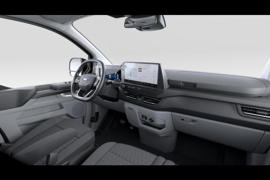 Ford Transit Custom 340 2.5 PHEV L2H1 Limited 233pk | Incl. BTW/BPM | Kombi | Dubbele zijschuifdeur | Privacy Glass | Inklapbare trekhaak | 17 inch lichtmetalen velgen | Driver Assistance Pack Premium | Verwarmbaar stuurwiel