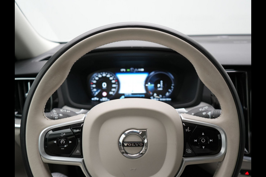 Volvo V60 T6 Recharge AWD Inscription Plug In Hybrid 340pk Dealer O.H PHEV | Adaptive Cruise | Lederen Sportstoelen Memory | Harman Kardon | BLIS | Camera | Keyless | Pilot Assist | Apple Carplay |