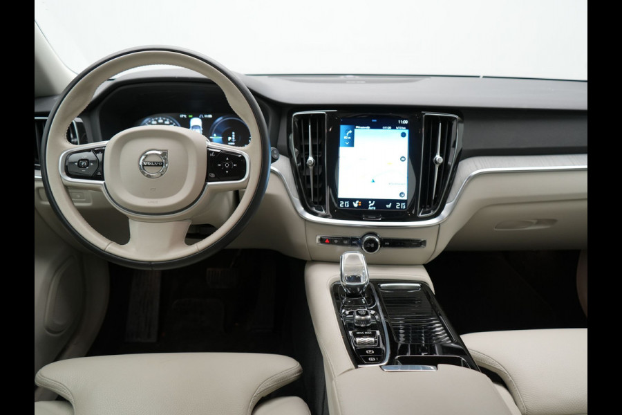 Volvo V60 T6 Recharge AWD Inscription Plug In Hybrid 340pk Dealer O.H PHEV | Adaptive Cruise | Lederen Sportstoelen Memory | Harman Kardon | BLIS | Camera | Keyless | Pilot Assist | Apple Carplay |