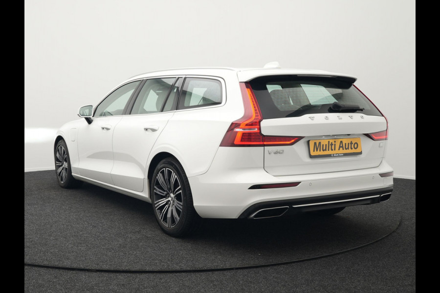 Volvo V60 T6 Recharge AWD Inscription Plug In Hybrid 340pk Dealer O.H PHEV | Adaptive Cruise | Lederen Sportstoelen Memory | Harman Kardon | BLIS | Camera | Keyless | Pilot Assist | Apple Carplay |